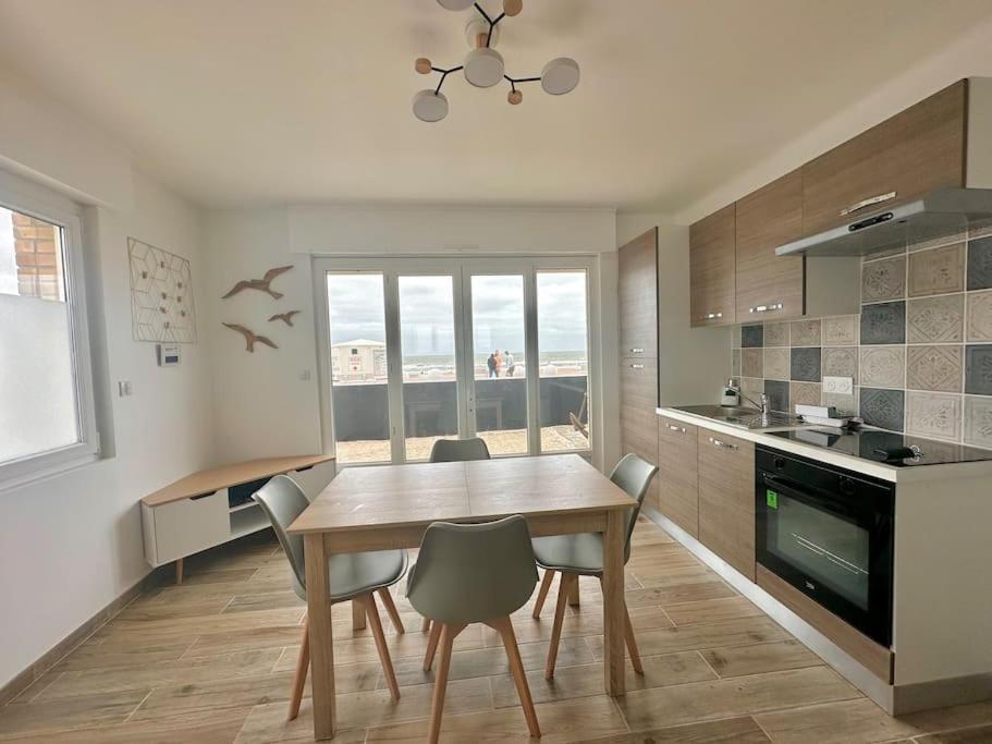 Face A La Mer, Appartement Rdc Bray Dunes 외부 사진