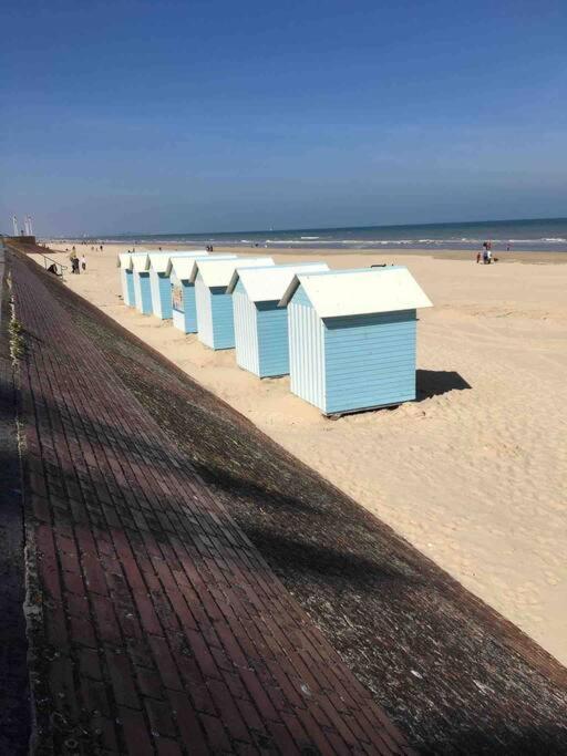 Face A La Mer, Appartement Rdc Bray Dunes 외부 사진